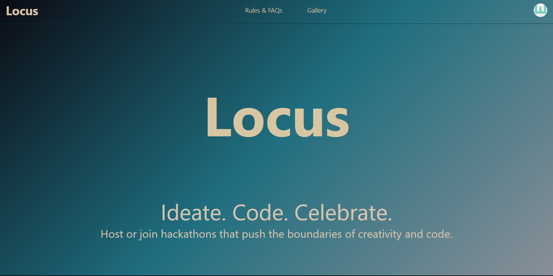 Locus – Hackathon Platform
